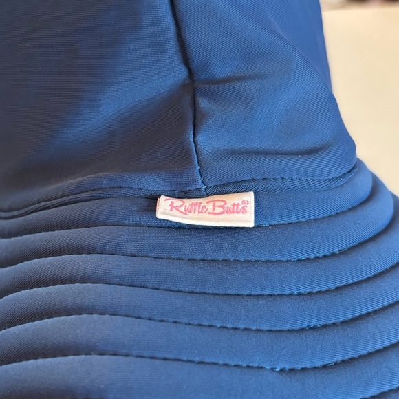 Ruffle Butts Kids Outdoor Sunhat Blue - Picture 8 of 9